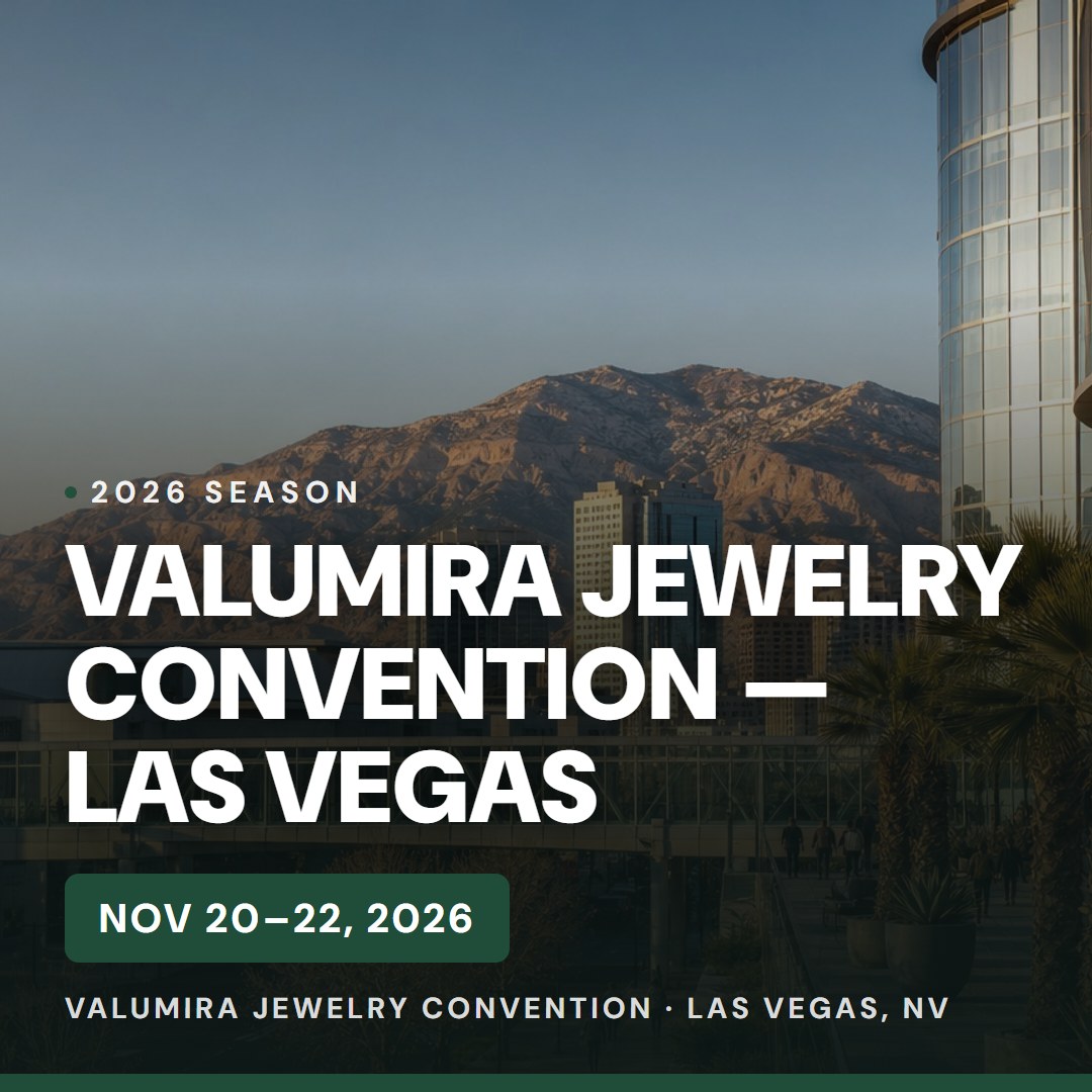 Valumira Jewelry Convention — Las Vegas — Nov 20–22, 2026
