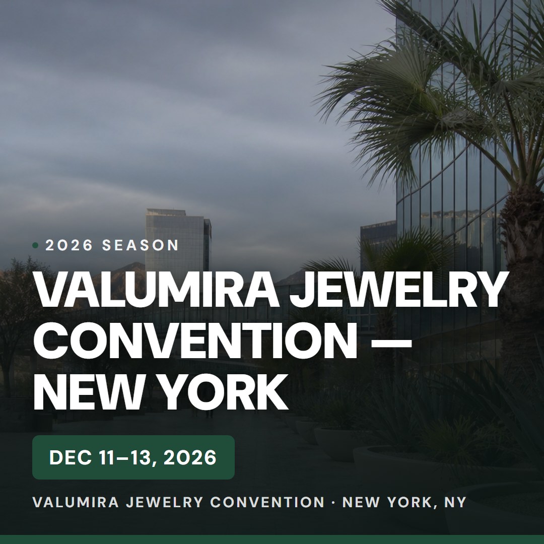 Valumira Jewelry Convention — New York — Dec 11–13, 2026